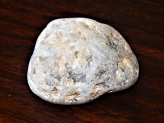Photo of a stone taken in a Brazil house.