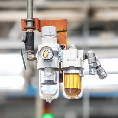 Machinery factory in China.