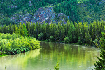 The Chuya River. Altai Republic, Russia