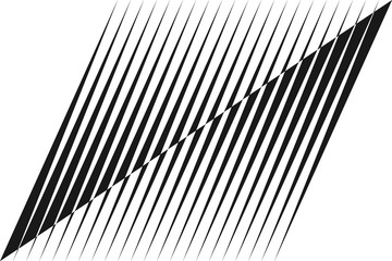 Abstract halftone lines background, minimal geometric pattern, vector modern design texture.