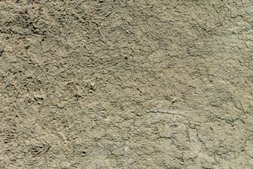  The texture of the surface of the wall, made of clay and straw. The beginning of the 20th century. Environmentally friendly materials. Good thermal insulation properties.