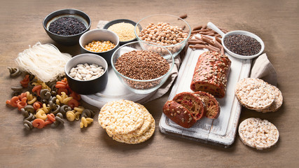 Various gluten free foods