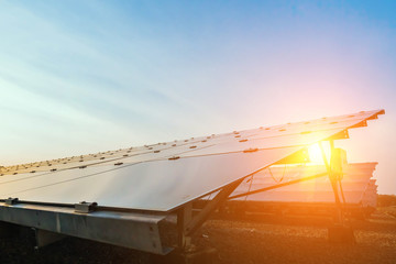 Solar panel, alternative electricity source - concept of sustainable resources, And this is the...