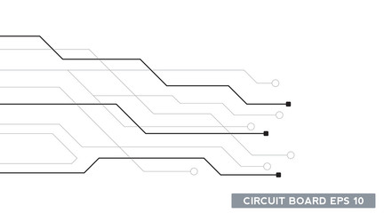 circuit board technology background. future electronics tech concept. movement. vector illustration element