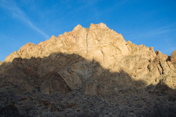 Sunrise in the canyon