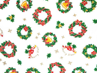 クリスマス柄の布