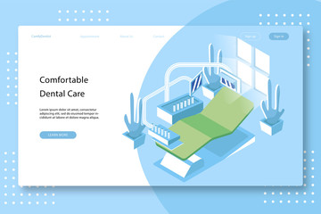 Creative web page template