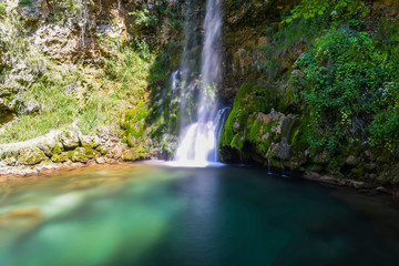 Fototapeta premium wodospad w Lisine Veliki Buk w Serbii