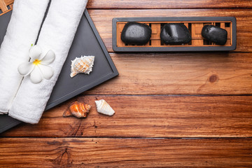 Spa stones Beautiful spa composition