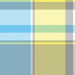Lite color check plaid pixel seamless pattern
