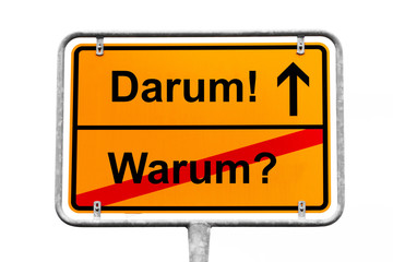 Warum? Wegweiser