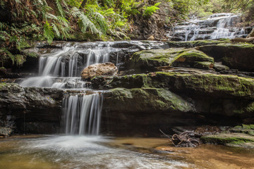 Fototapeta premium Cascades waterfall in Blue Mountains, Australia