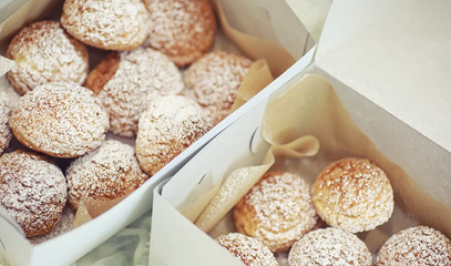 Confectionery flavored cakes for a holiday