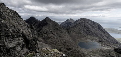 Sgurr nan Eag, Sgurr Dubh Mor and Coir a Ghrunnda, Cuillin Ridge