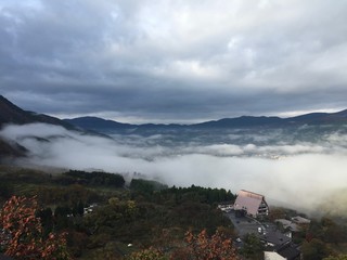湯布院の雲海