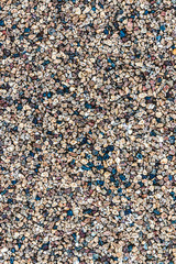 Road surface crumb texture