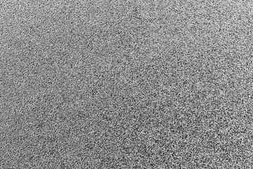 Texture of grainy aluminum surface close-up on the whole frame