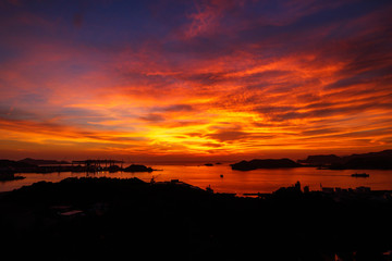 長崎の夕陽