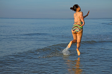  swimsuit jump funny