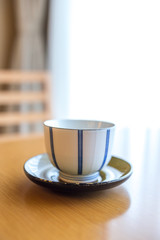日本茶と和室　和風イメージ