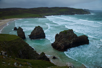 Tràigh Ghearadha Beach. Northeast Lewis Island. Outer Hebrides. Scotland, UK