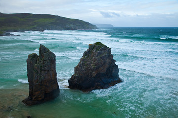 Tràigh Ghearadha Beach. Northeast Lewis Island. Outer Hebrides. Scotland, UK