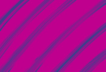 Blue painted stripes on dark pink background