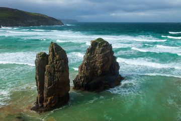 Tràigh Ghearadha Beach. Northeast Lewis Island. Outer Hebrides. Scotland, UK