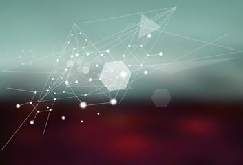 Obraz premium Abstract structure.