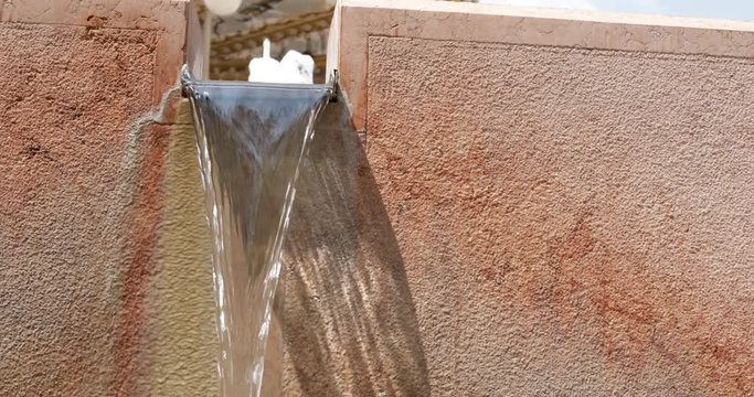 Particolare di una fontana