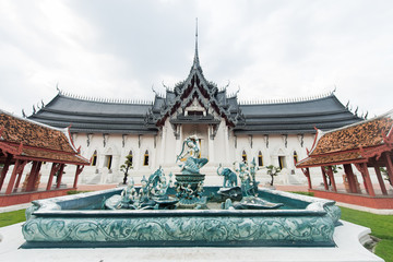 Naklejka premium Temple in the Ancient City, Bangkok