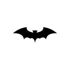 bat vector icon logo template design