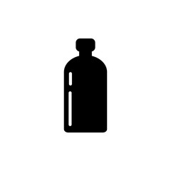 bottle illustration icon logo design template