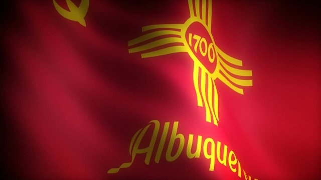 Flag of New Mexico Albuquerque (seamless)