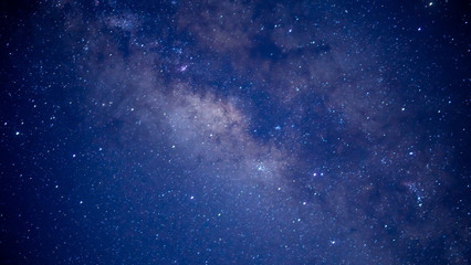 Beautiful of milky way at night