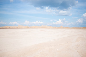 sand dunes in the desert