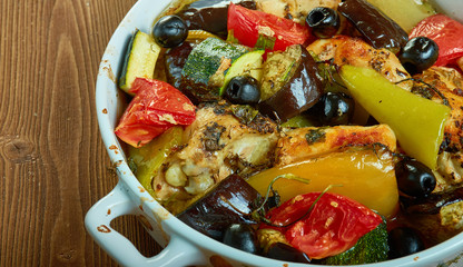 Greek Chicken Traybake