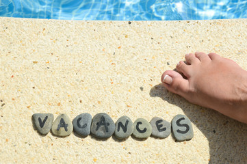 vacances loisirs été eau piscine chlore