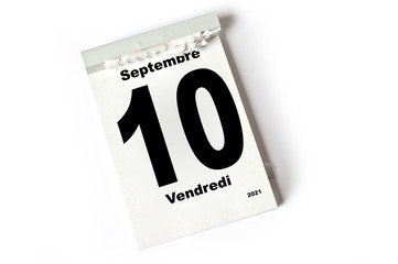 10. Septembre 2021