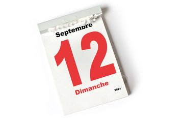 12. Septembre 2021