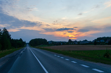 driving on the highway