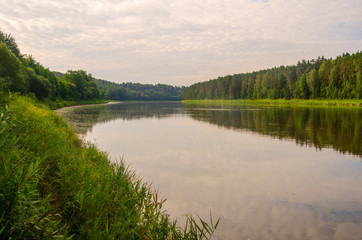 landscape with river