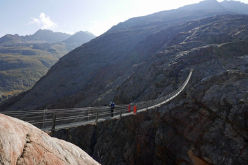 Piccardbr&uuml;cke unterhalb des Ramolhauses/&Ouml;tztal/Austria