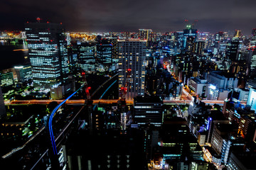 不動産　都会　経済　夜景