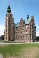 Rosenborg Castle is a landmark of Copenhagen, Denmark