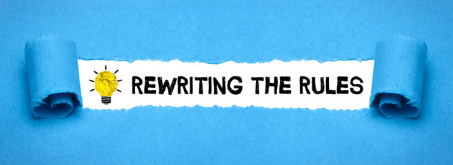 Rewriting the rules