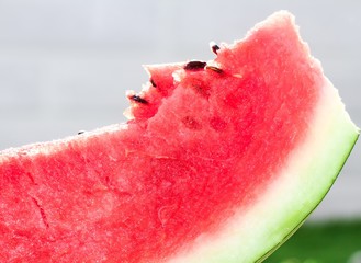 watermelon on table