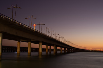 Huelva´s Bridge to the sunset.