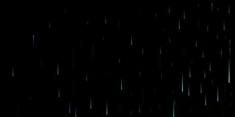 Fast Effect. Motion Neon Light Movement static