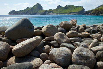 Village Bay. Isla St. Kilda. Outer Hebrides. Scotland, UK